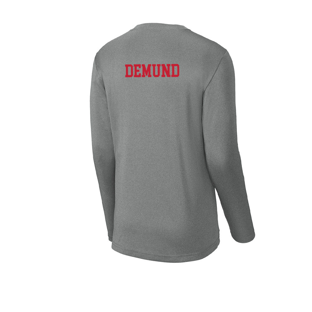 Seattle - NCAA Men's Track & Field : Osaze Demund - Activewear Long Sleeve T-Shirt-1