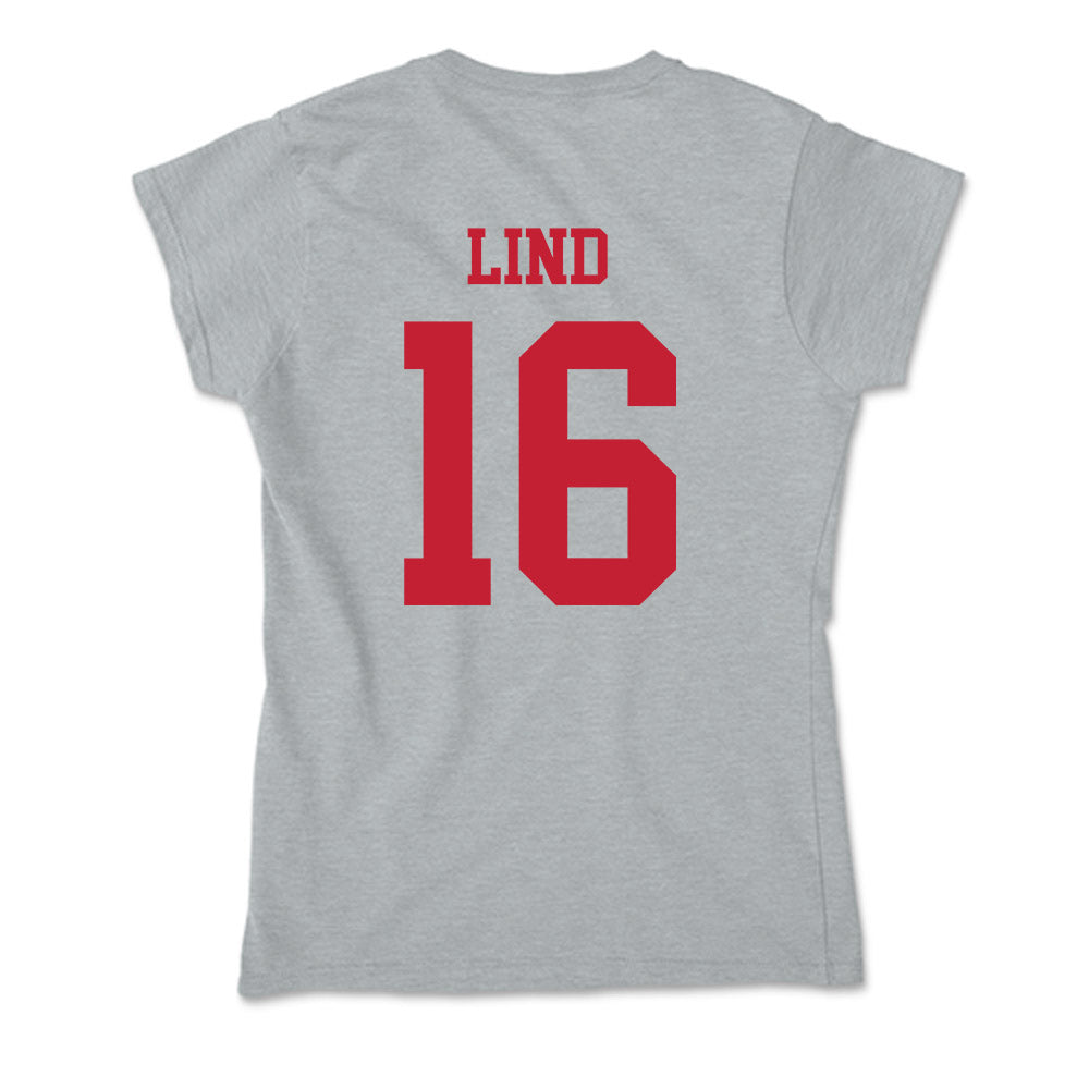 Seattle - NCAA Baseball : Jackson Lind - Soft Style Women’s T-Shirt-1
