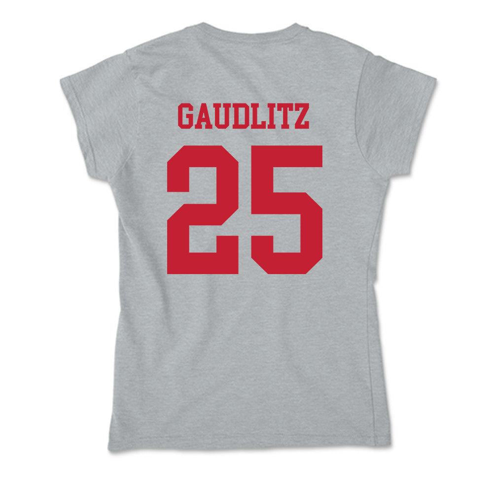 Seattle - NCAA Women's Soccer : Marla Gaudlitz - Soft Style Women’s T-Shirt-1