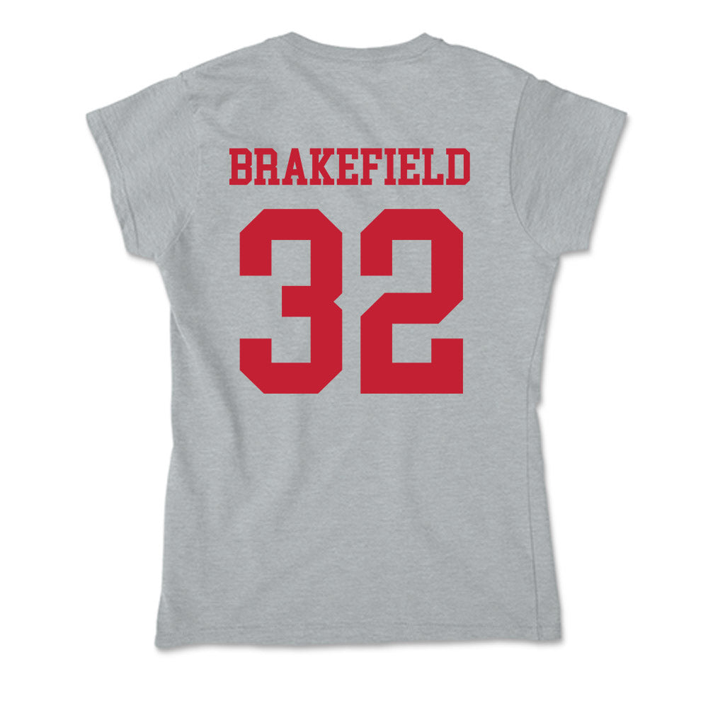 Seattle - NCAA Women's Soccer : Kyla Brakefield - Soft Style Women’s T-Shirt-1