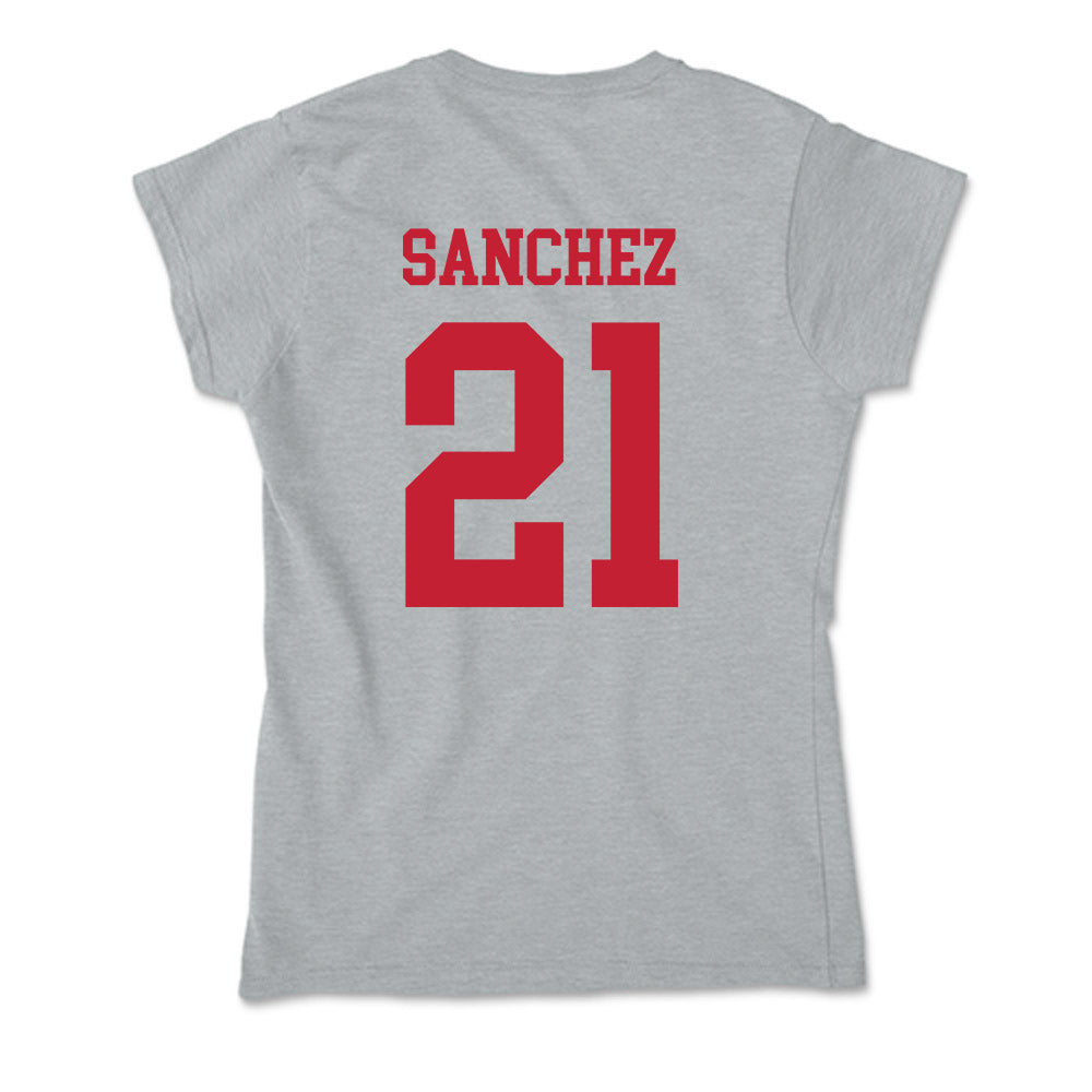 Seattle - NCAA Women's Soccer : Emma Sanchez - Soft Style Women’s T-Shirt-1