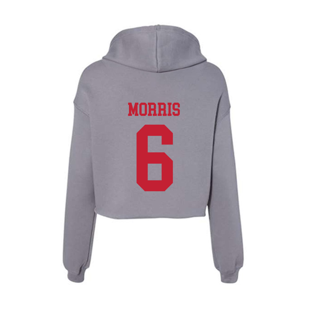 Seattle - NCAA Softball : Amanda Morris - Women's Crop Fleece Hoodie-1