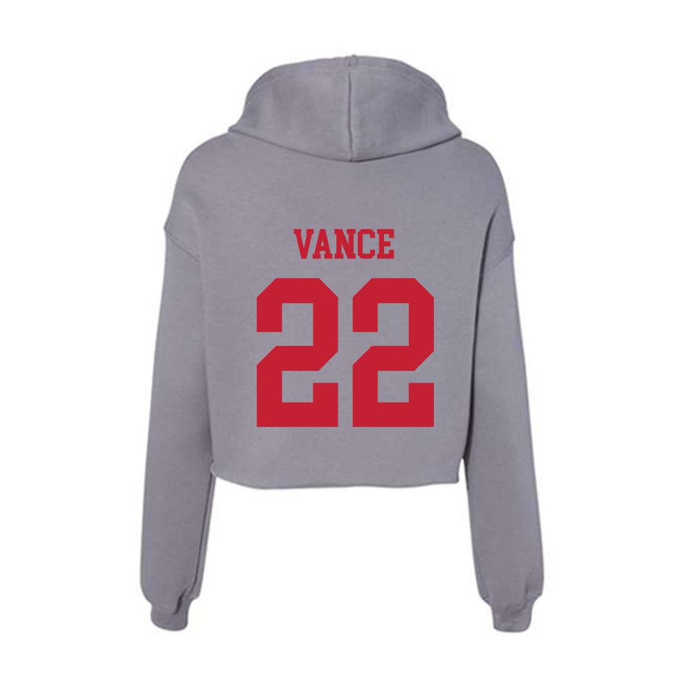 Seattle - NCAA Softball : Berkley Vance - Women's Crop Fleece Hoodie-1