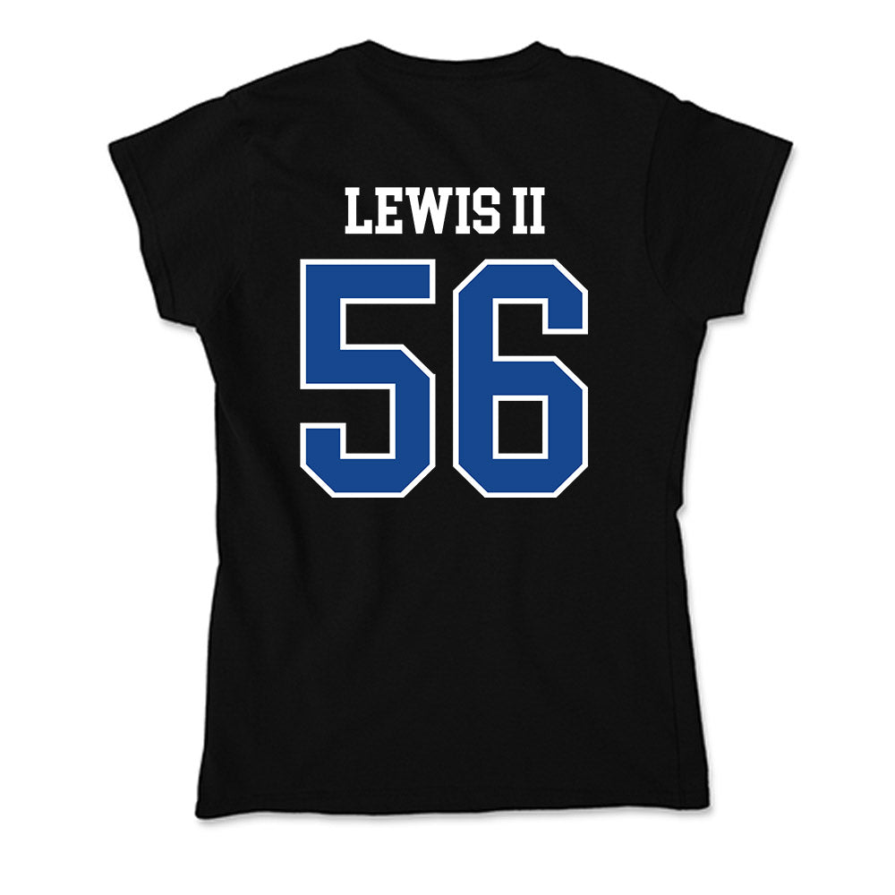 Georgia State - NCAA Football : Fuches Lewis II - Classic Shersey Soft Style Women’s T-Shirt-1