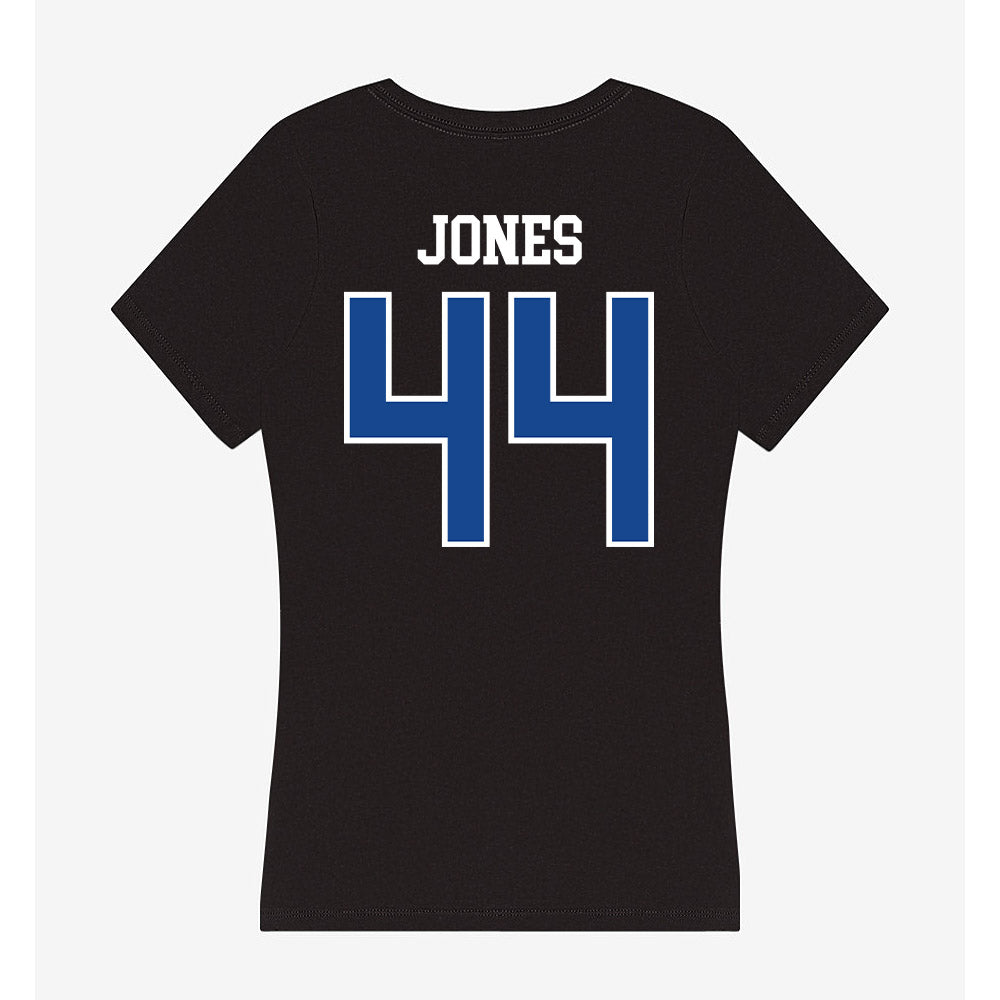 Georgia State - NCAA Football : Jacobi Jones - Women's V-Neck T-Shirt-1