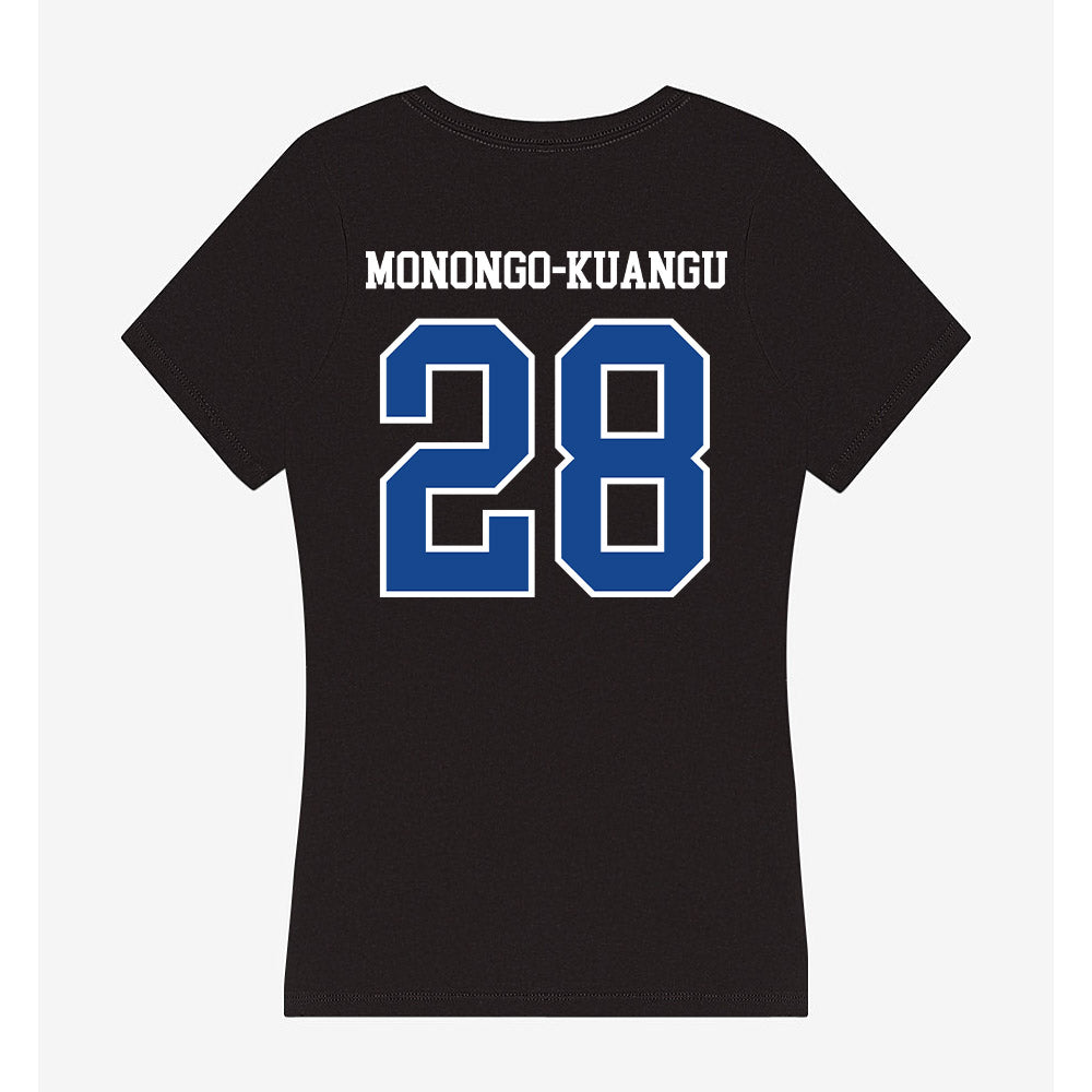 Georgia State - NCAA Men's Soccer : Yverson Monongo-Kuangu - Classic Shersey Women's V-Neck T-Shirt-1