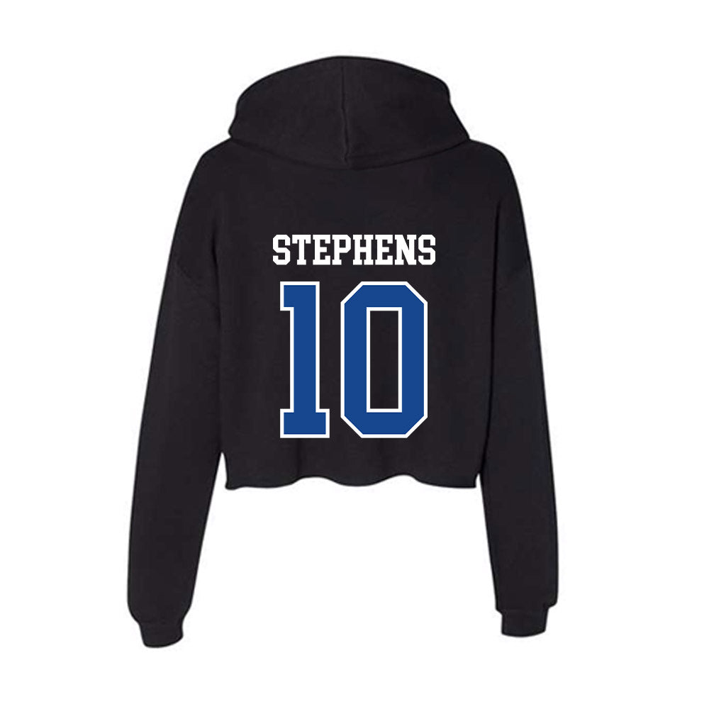 Georgia State - NCAA Softball : Makayla Stephens - Women's Crop Fleece Hoodie-1