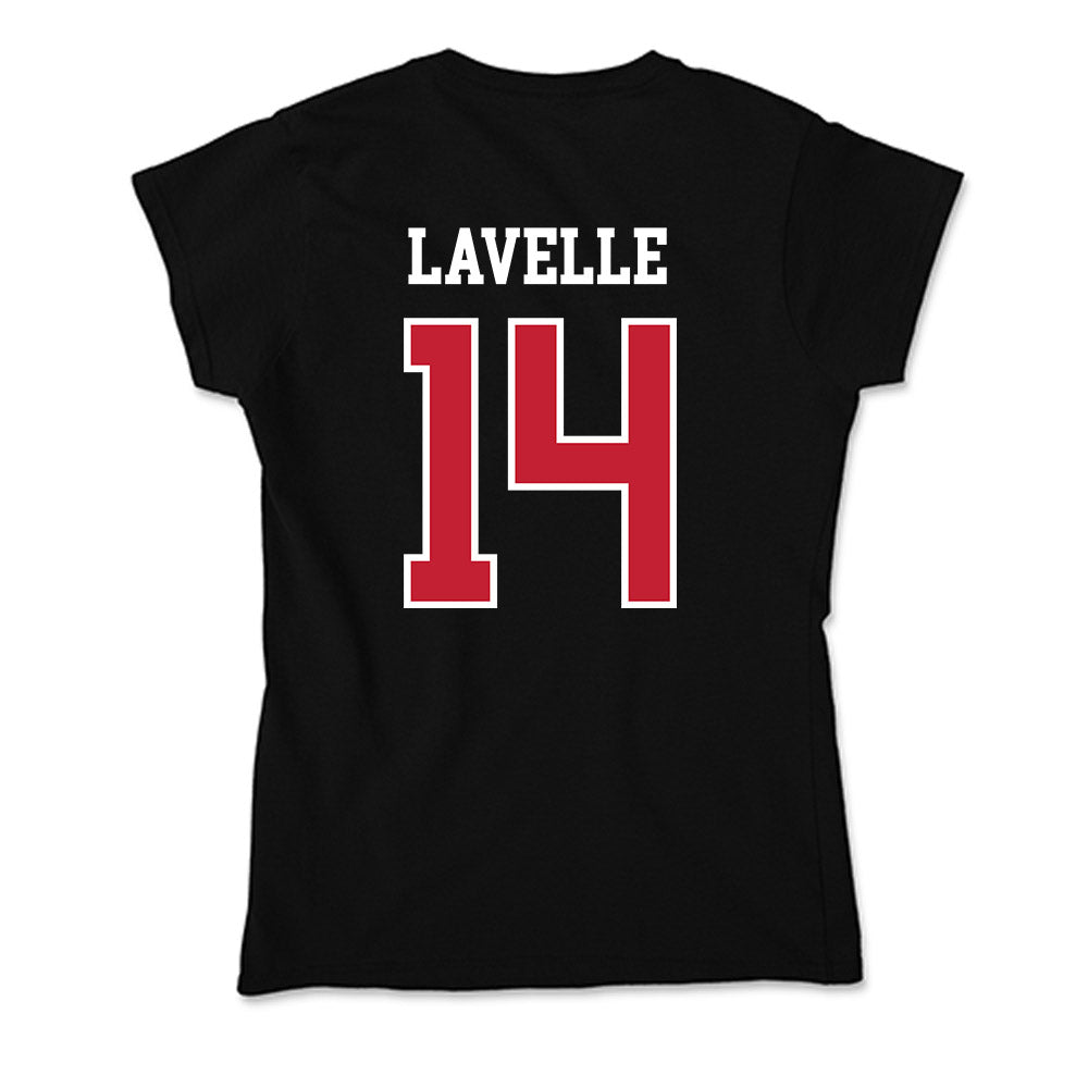 St. Johns - NCAA Women's Basketball : Kylie Lavelle - Classic Shersey Soft Style Women’s T-Shirt-1