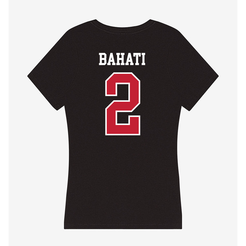 St. Johns - NCAA Women's Basketball : Julie Bahati - Classic Shersey Women's V-Neck T-Shirt-1