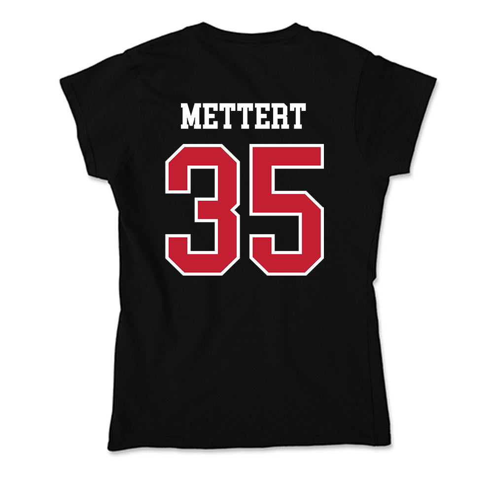 St. Johns - NCAA Baseball : Sam Mettert - Classic Shersey Soft Style Women’s T-Shirt-1