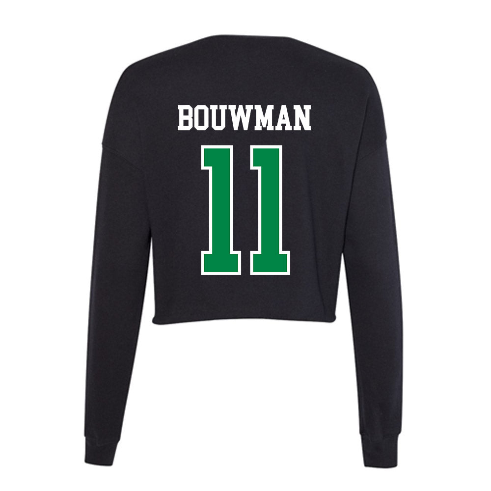 USC Upstate - NCAA Baseball : Pierce Bouwman - Women's Cropped Crew Fleece-1