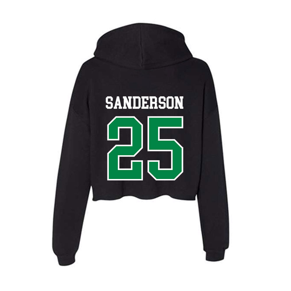 USC Upstate - NCAA Baseball : Alex Sanderson - Women's Crop Fleece Hoodie-1