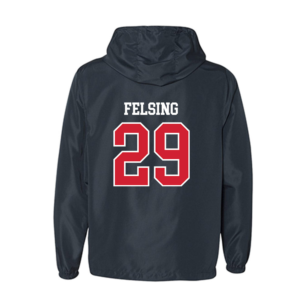 Robert Morris - NCAA Men's Ice Hockey : Michael Felsing - Windbreaker-1