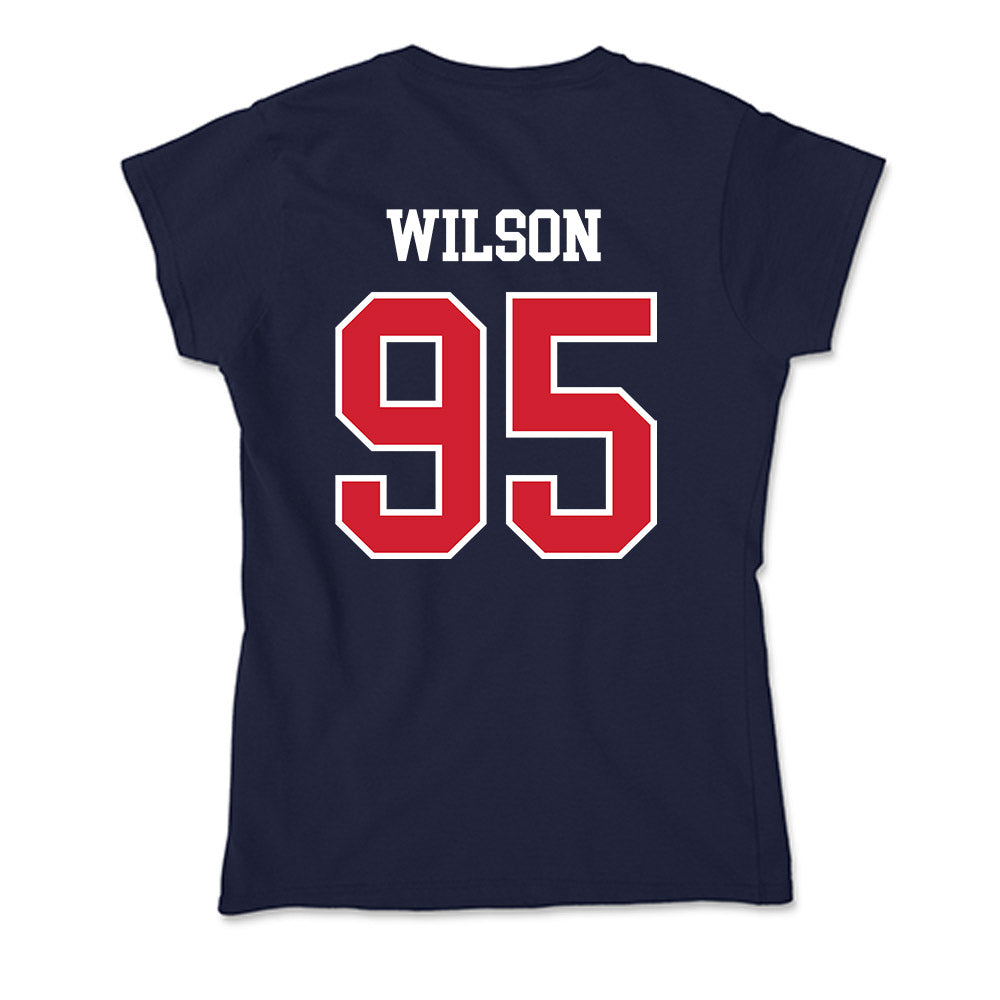 Robert Morris - NCAA Football : Asher Wilson - Soft Style Women’s T-Shirt-1