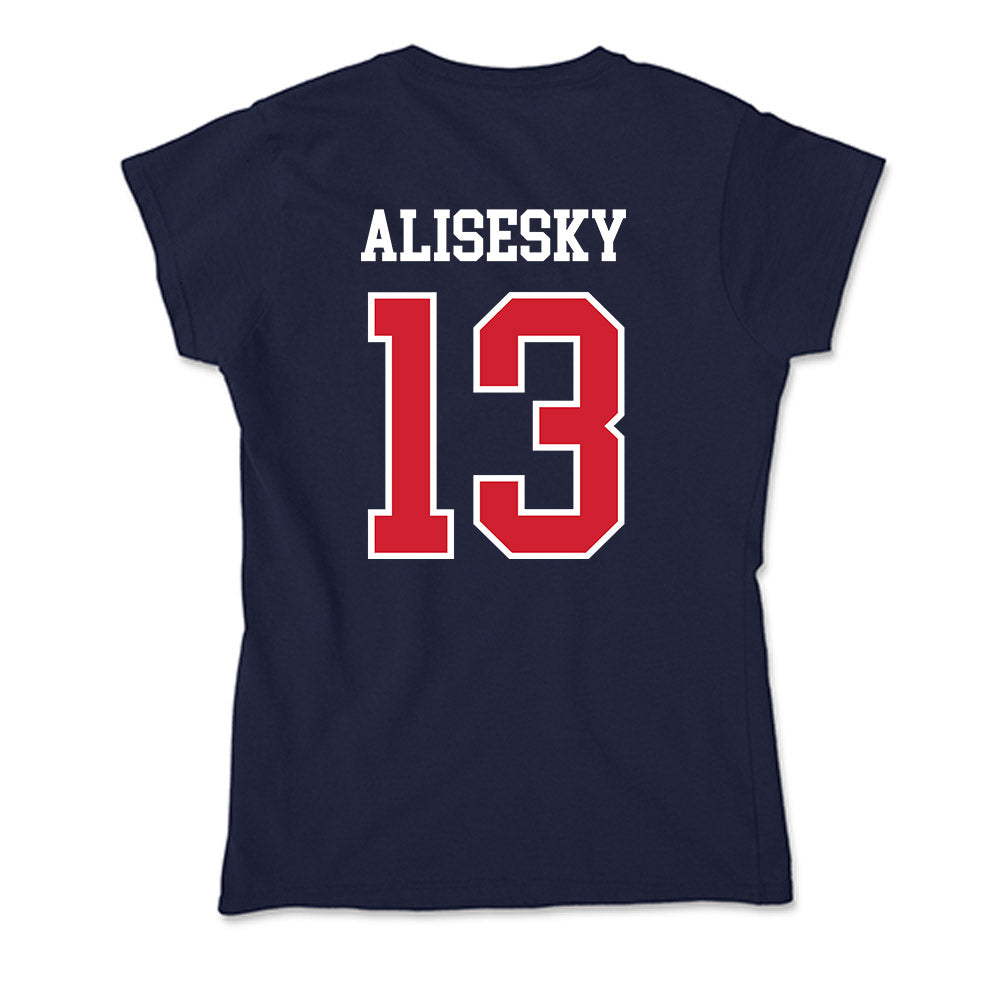Robert Morris - NCAA Softball : Morgan Alisesky - Soft Style Women’s T-Shirt-1