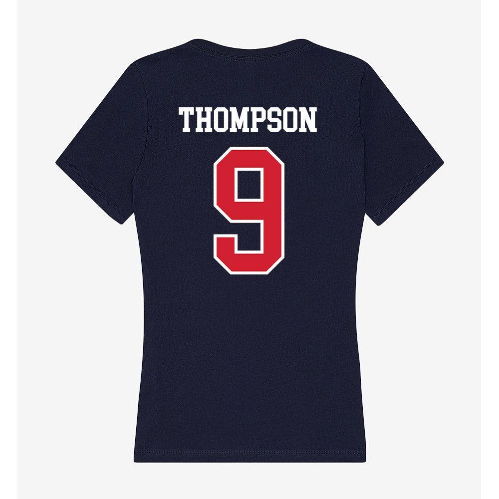 Robert Morris - NCAA Softball : Erynn Thompson - Women's V-Neck T-Shirt-1