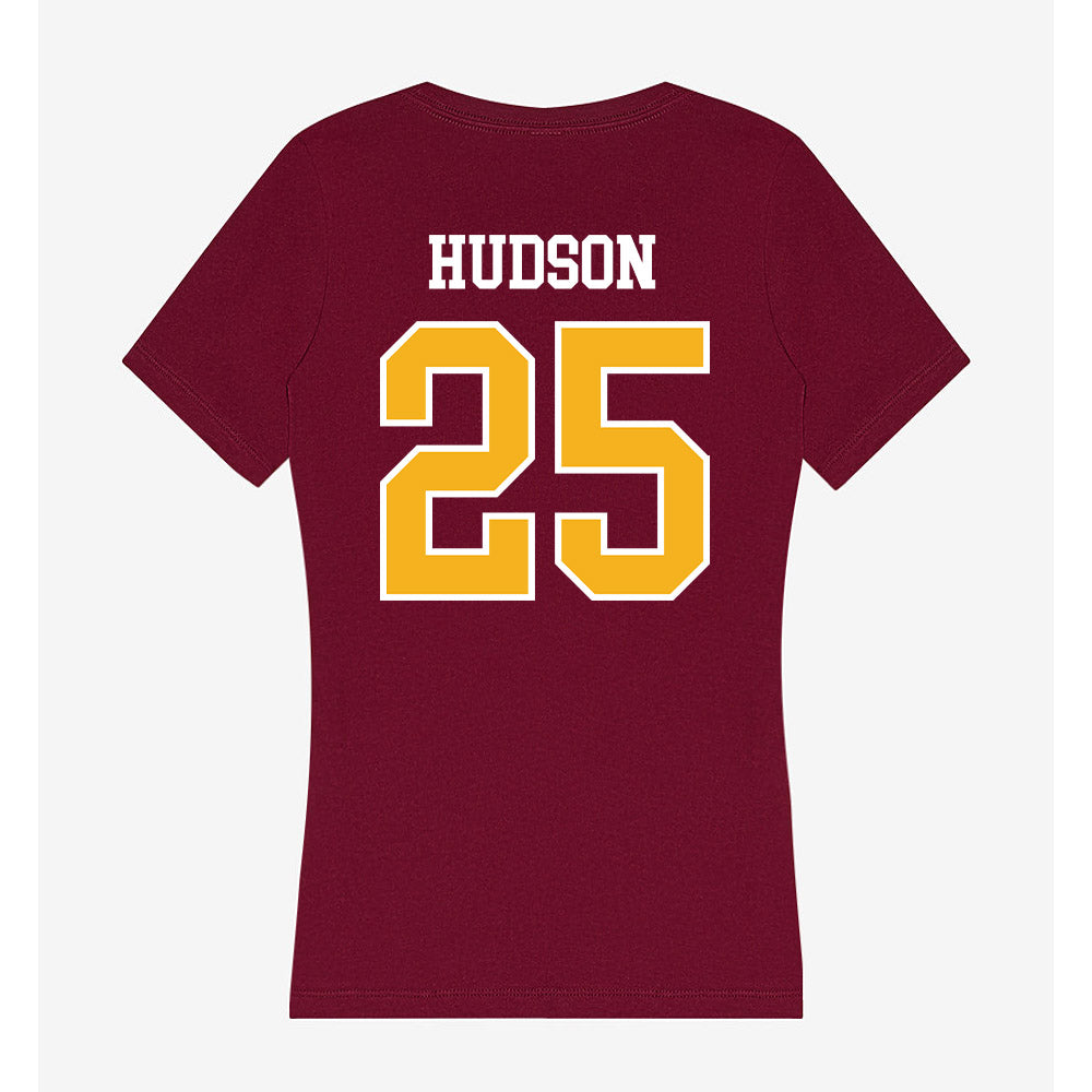 Winthrop - NCAA Women's Lacrosse : Kellan Hudson - Women's V-Neck T-Shirt-1