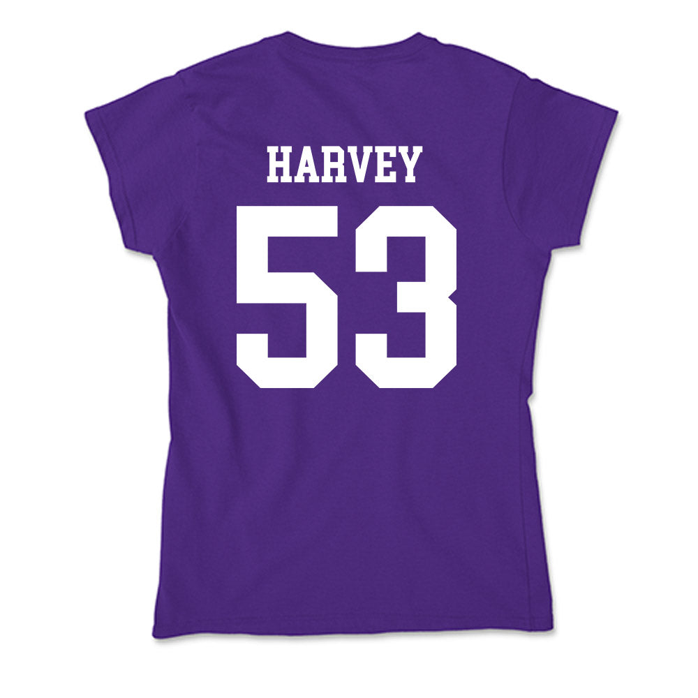 SFA - NCAA Football : Jamiah Harvey - Soft Style Women’s T-Shirt-1
