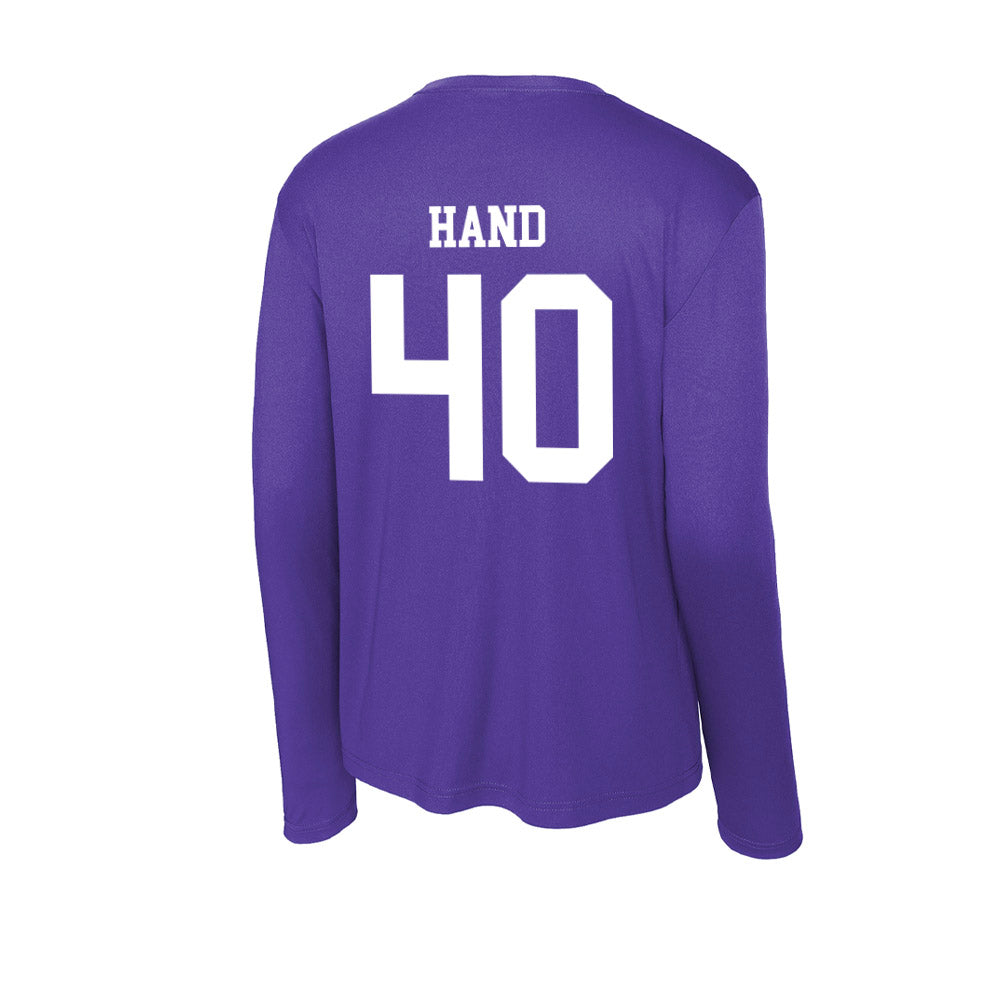 SFA - NCAA Football : Jacob Hand - Activewear Long Sleeve T-Shirt-1