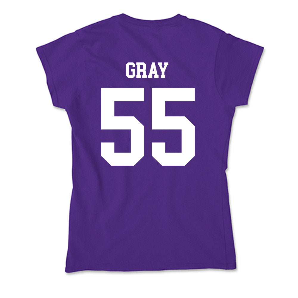 SFA - NCAA Football : Erik Gray - Soft Style Women’s T-Shirt-1
