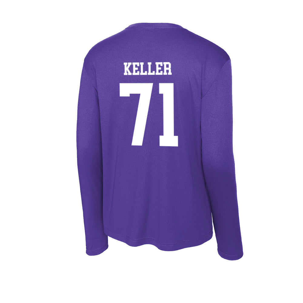 SFA - NCAA Football : Robert Keller - Activewear Long Sleeve T-Shirt-1