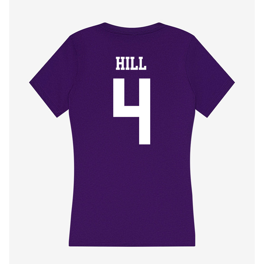 SFA - NCAA Women's Volleyball : Camryn Hill - Women's V-Neck T-Shirt-1