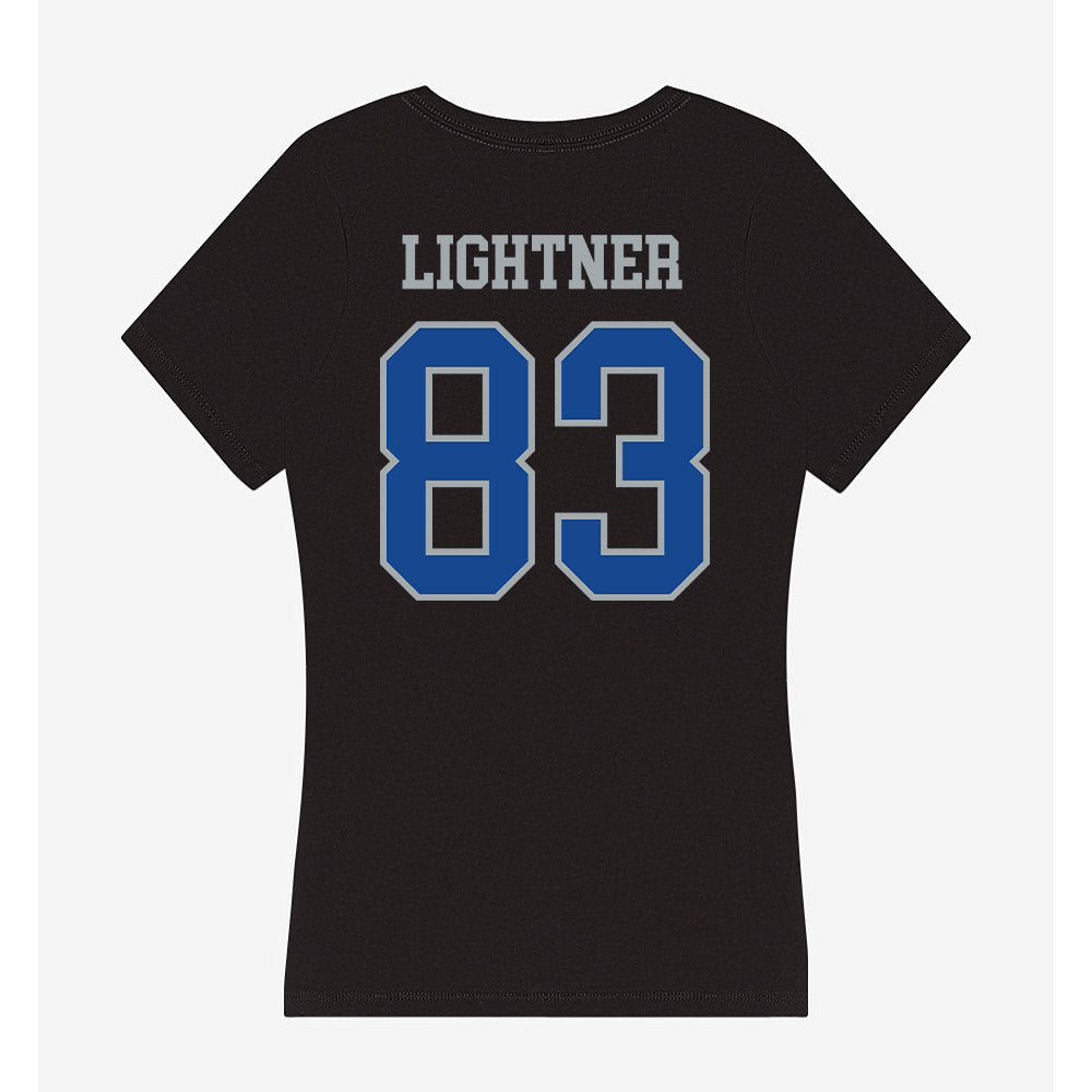 CNU - NCAA Football : Elliott Lightner - Women's V-Neck T-Shirt-1