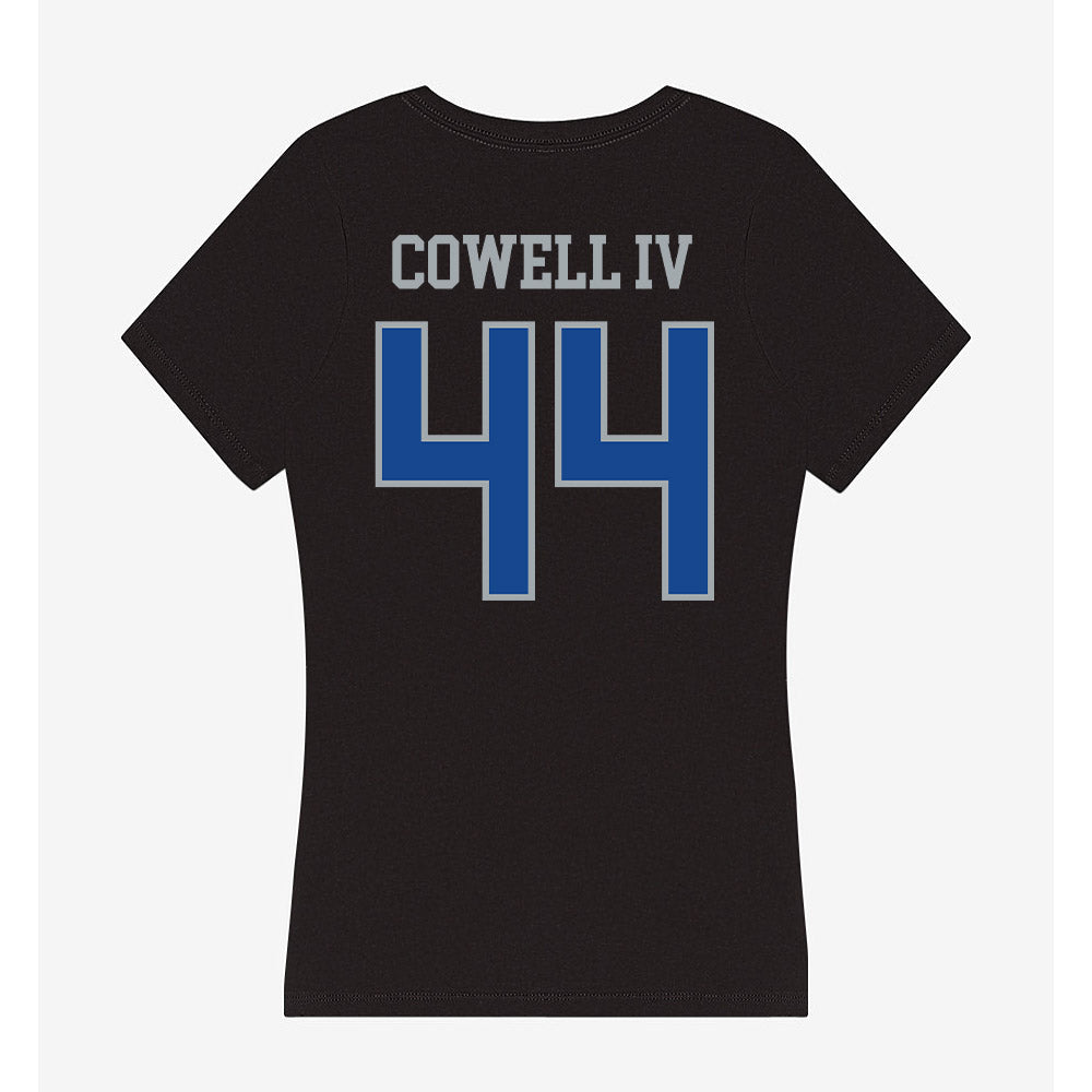CNU - NCAA Football : Fred Cowell IV - Women's V-Neck T-Shirt-1