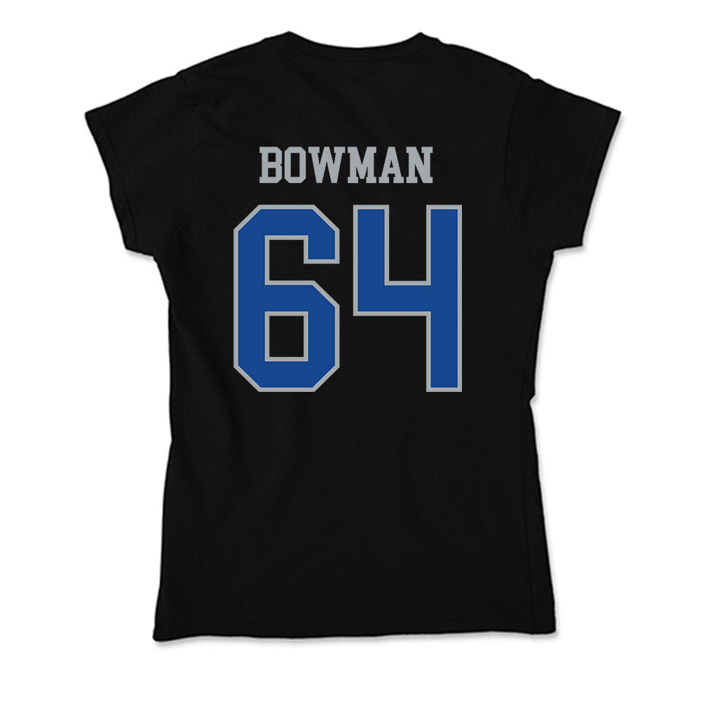 CNU - NCAA Football : Easton Bowman - Soft Style Women’s T-Shirt-1