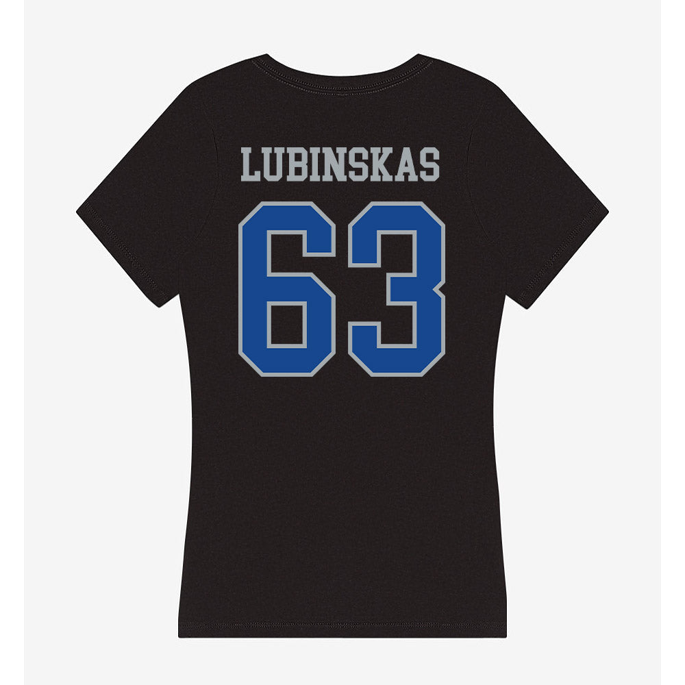CNU - NCAA Football : Joe Lubinskas - Women's V-Neck T-Shirt-1