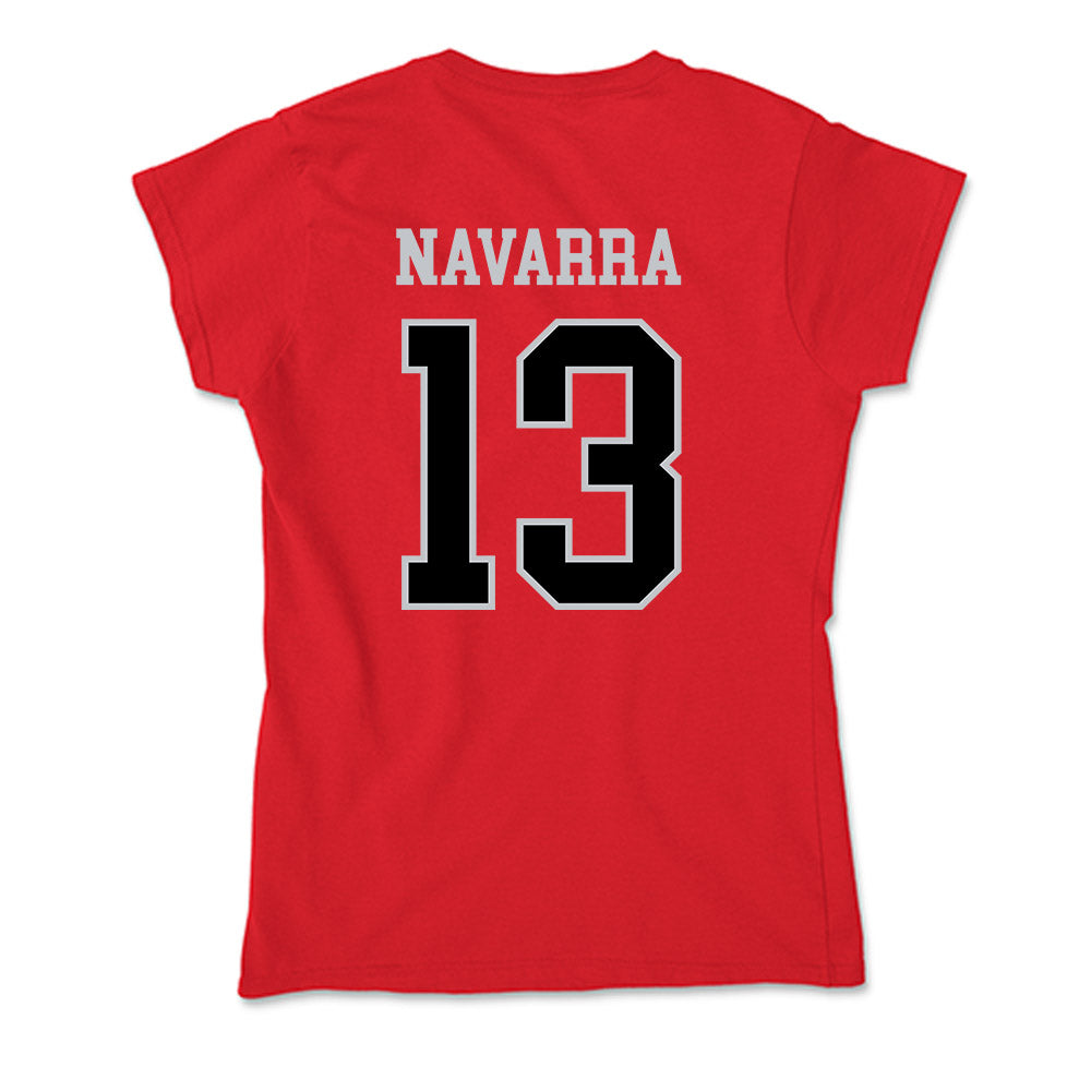 CSUN - NCAA Women's Soccer : Siena Navarra - Soft Style Women’s T-Shirt-1