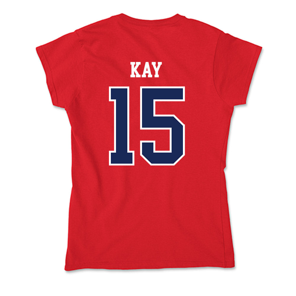 Belmont - NCAA Women's Volleyball : Lucy Kay - Soft Style Women’s T-Shirt-1