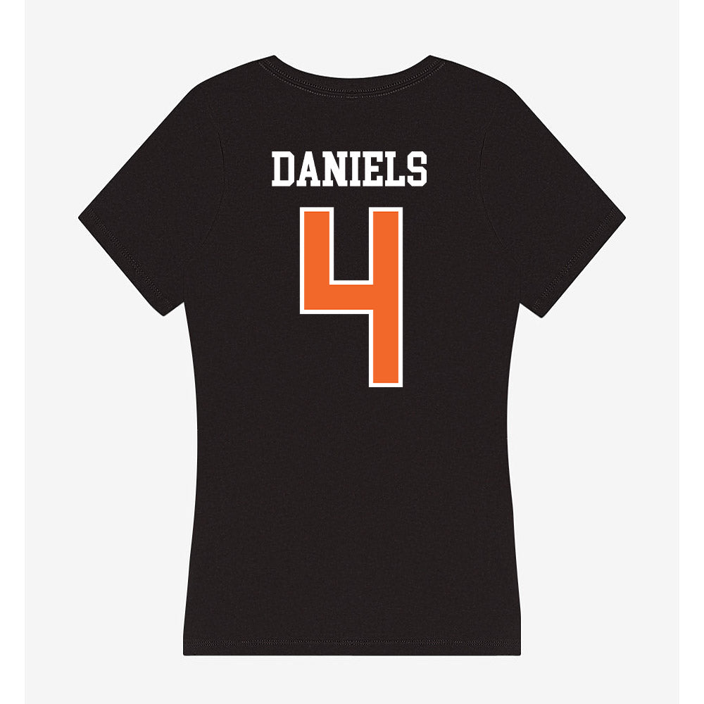 Idaho State - NCAA Football : Jackson Daniels - Women's V-Neck T-Shirt-1