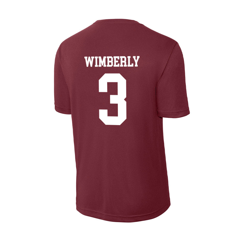 AAMU - NCAA Women's Basketball : Vanessa Wimberly - Activewear T-Shirt-1