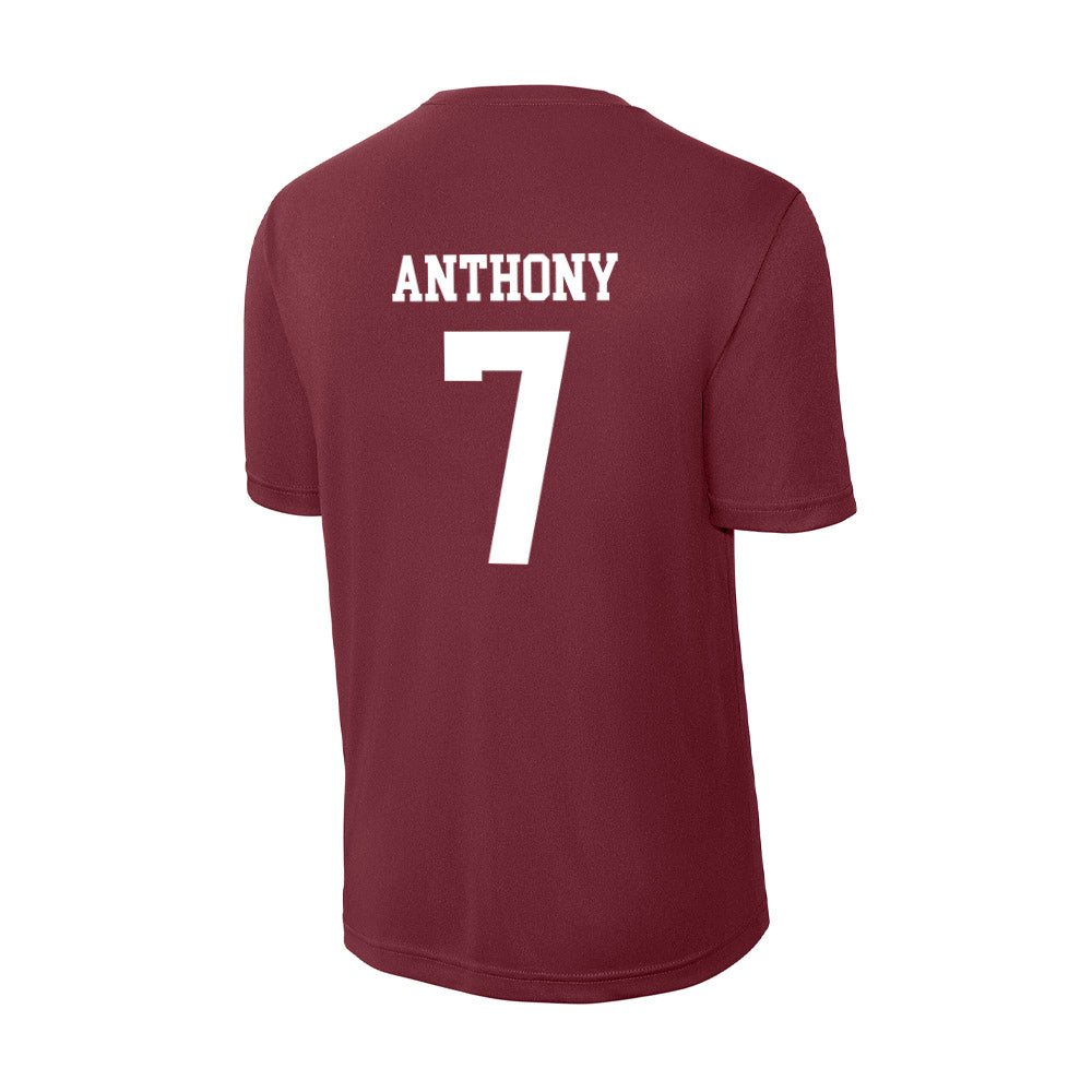AAMU - NCAA Women's Soccer : Jhelysse Anthony - Activewear T-Shirt-1