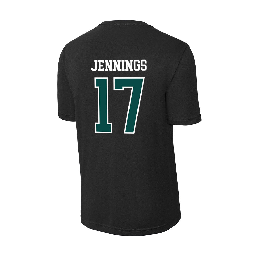Humboldt State - NCAA Women's Volleyball : Tatyana Jennings - Activewear T-Shirt-1