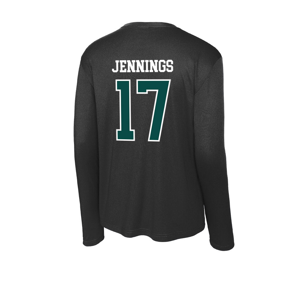 Humboldt State - NCAA Women's Volleyball : Tatyana Jennings - Activewear Long Sleeve T-Shirt-1
