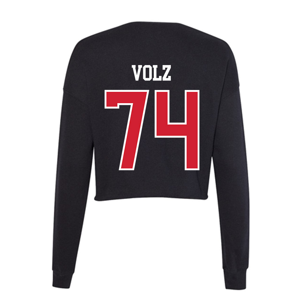 SEMO - NCAA Football : Hayden Volz - Women's Cropped Crew Fleece-1
