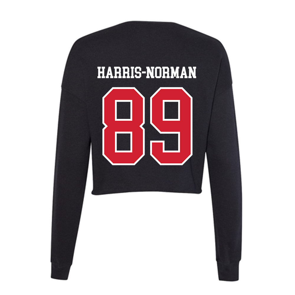 SEMO - NCAA Football : Khylen Harris-Norman - Women's Cropped Crew Fleece-1