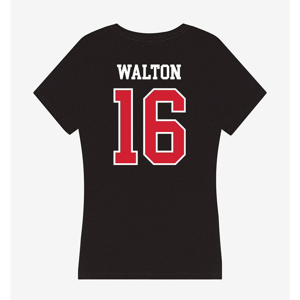 SEMO - NCAA Football : Jeremy Walton - Women's V-Neck T-Shirt-1