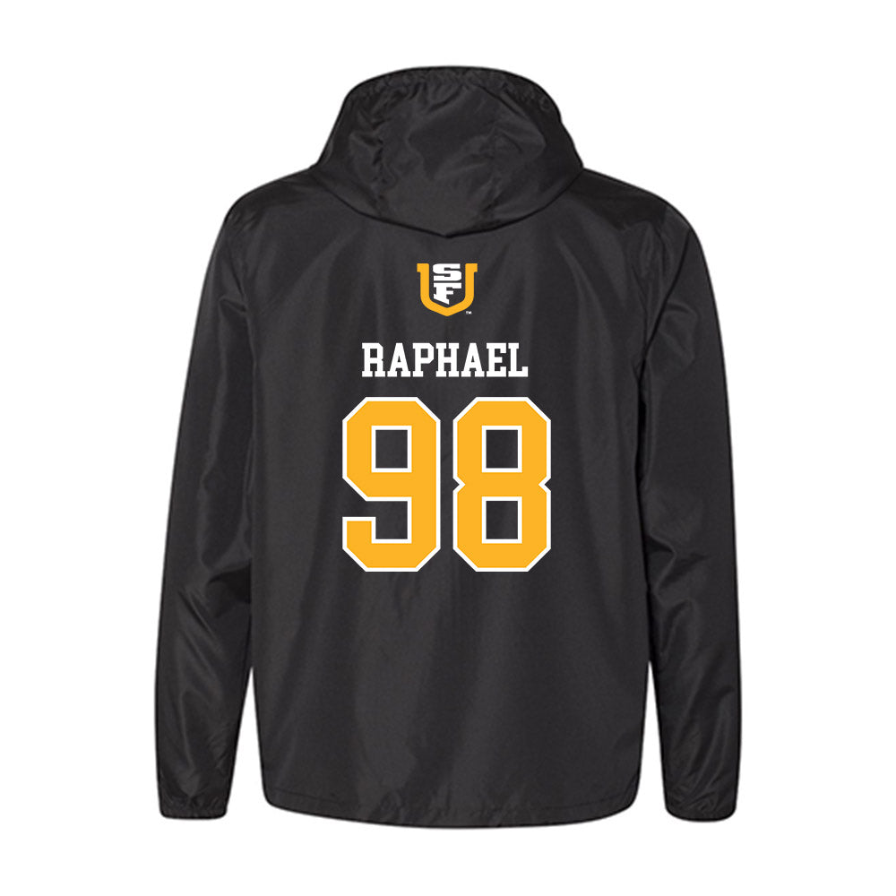 USFCA - NCAA Men's Soccer : David Raphael - Windbreaker-1