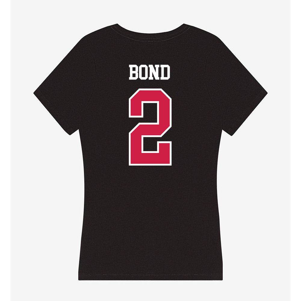 APSU - NCAA Football : Javious Bond - Women's V-Neck T-Shirt-1