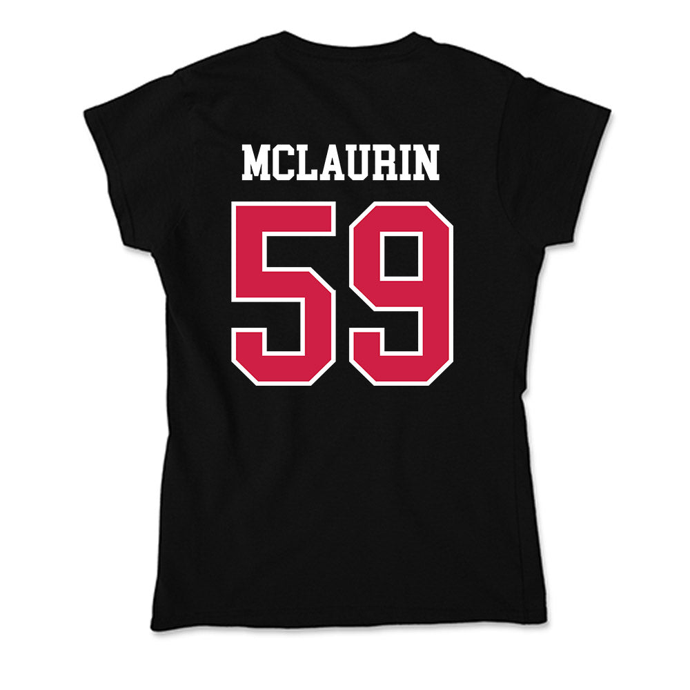 APSU - NCAA Football : Hayden Mclaurin - Soft Style Women’s T-Shirt-1