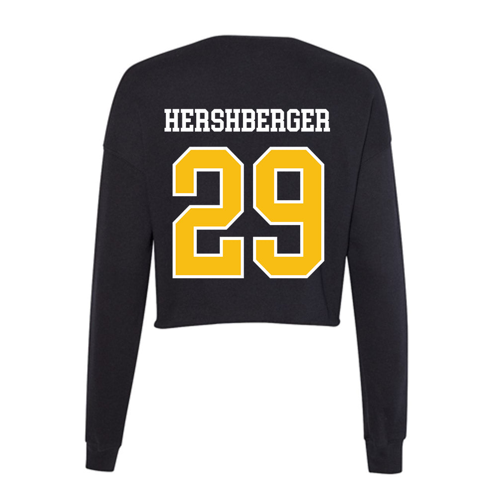 FHSU - NCAA Men's Soccer : Collin Hershberger - Women's Cropped Crew Fleece-1
