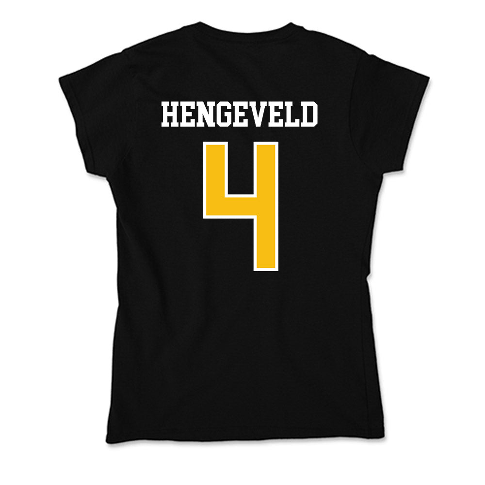 FHSU - NCAA Men's Soccer : Pieter Hengeveld - Soft Style Women’s T-Shirt-1