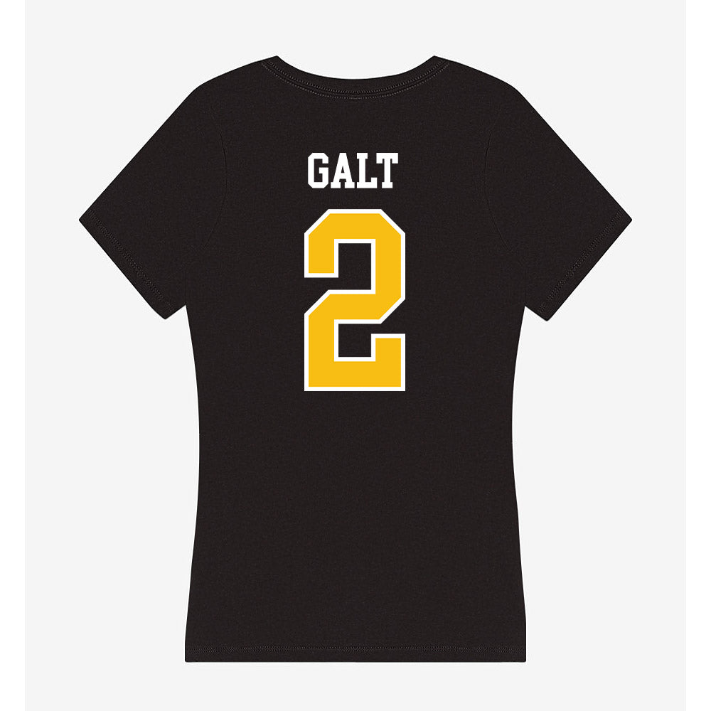 FHSU - NCAA Women's Volleyball : Abrey Galt - Women's V-Neck T-Shirt-1