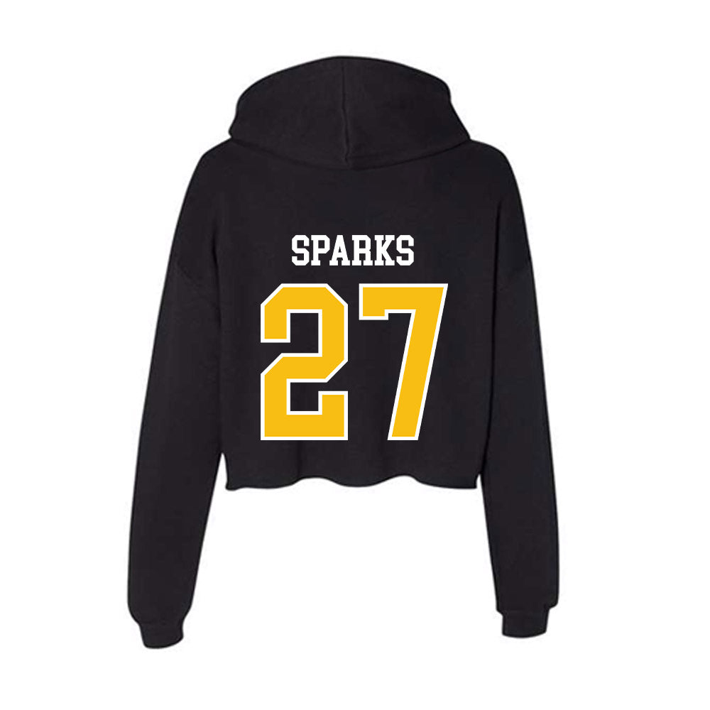 FHSU - NCAA Women's Soccer : Berkley Sparks - Women's Crop Fleece Hoodie-1
