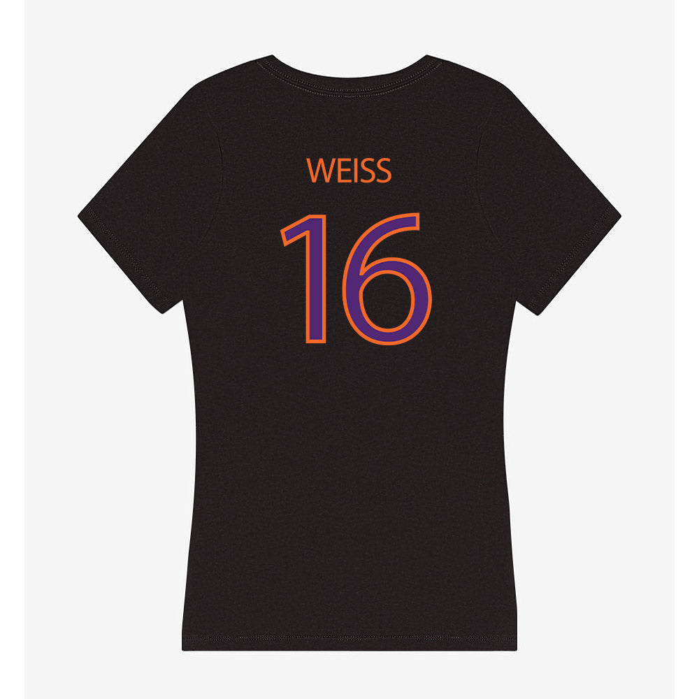 HWS - NCAA Football : Jeremy Weiss - Women's V-Neck T-Shirt-1