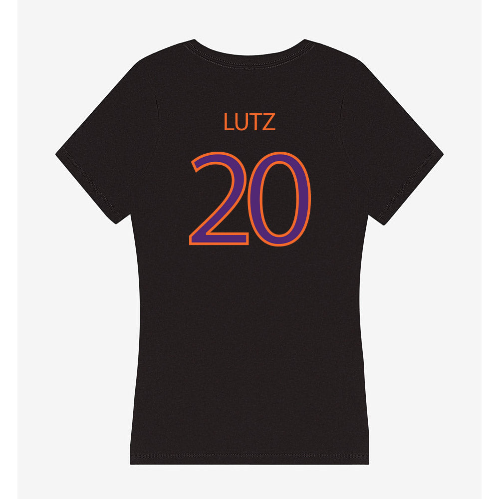 HWS - NCAA Men's Basketball : Niko Lutz - Women's V-Neck T-Shirt-1