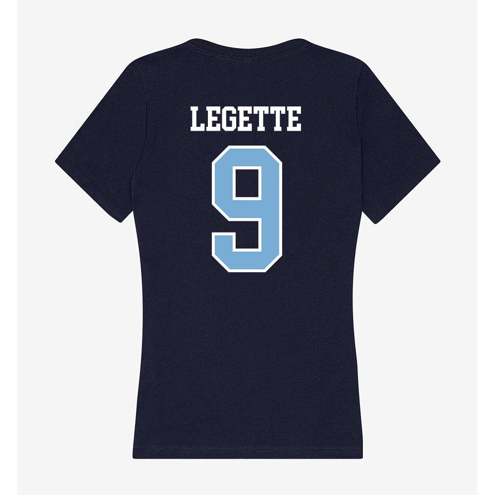 UNC - NCAA Softball : Emily LeGette - Women's V-Neck T-Shirt-1